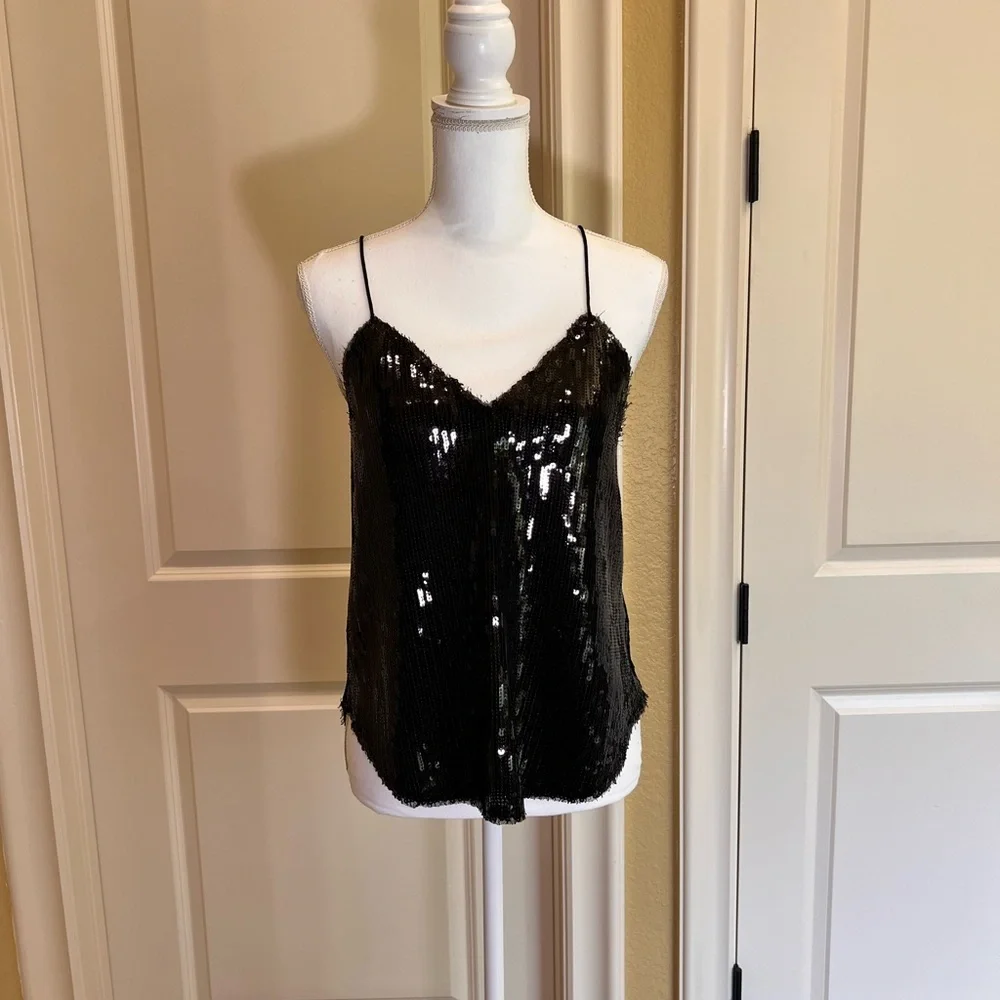 🆕 Style Rack Gorgeous & Fun Sequined Blouse - Picture 1 of 5